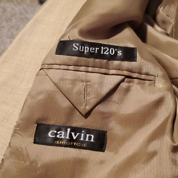 Calvin America Super 120's Sportscoat, blazer - Picture 4 of 5